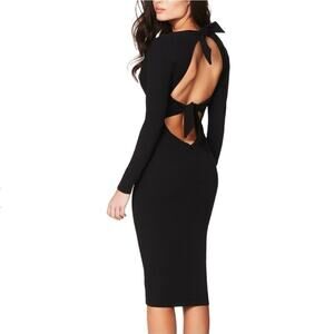 NWT Nookie Cleo Long Sleeve Midi Dress Sz Sm